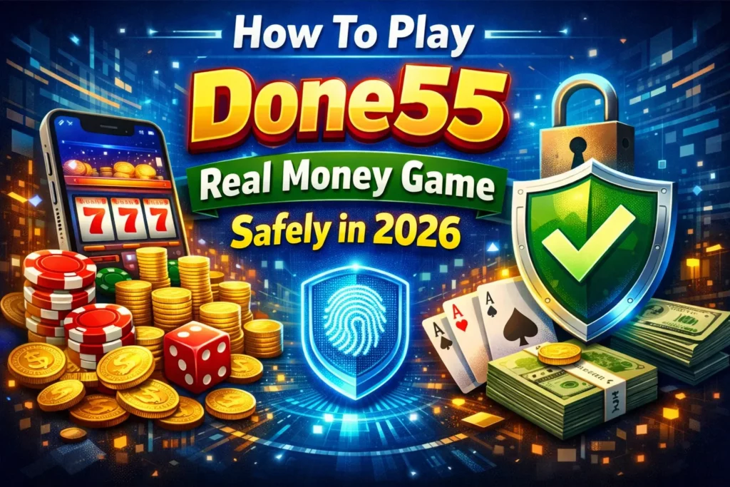 Done55 Real Money Game Safely
