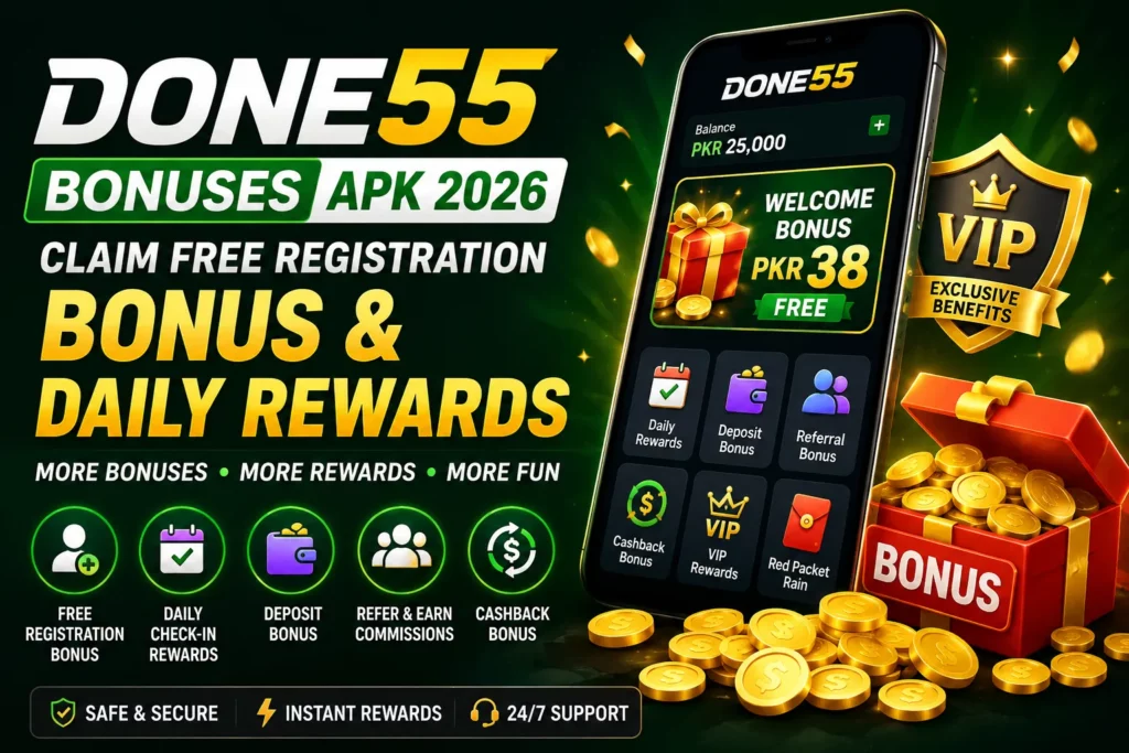 done55 bonuses apk