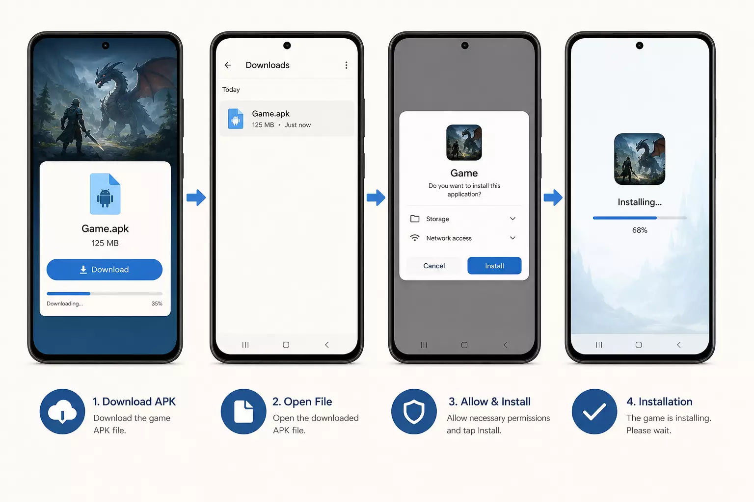 Royal X 777 APK download and install steps on Android
