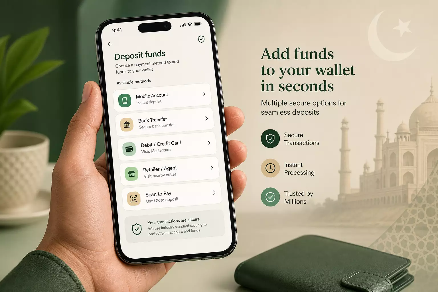 Royal X 777 wallet deposit options for Pakistani users